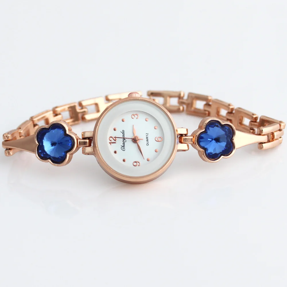 Hot Popular Crystal Stones Elegant trendy Fashion Luxury Women Girls Gifts Wristwatches Ladies Casual Women Quartz Watches O121