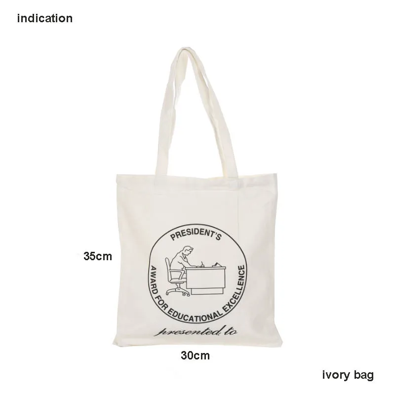 200pcs Ivory color 35cm*30cm Canvas Cotton Tote Shopping Bag Company Bag Women Fashion Plain Nature Cotton Canvas Shoulder Bagse