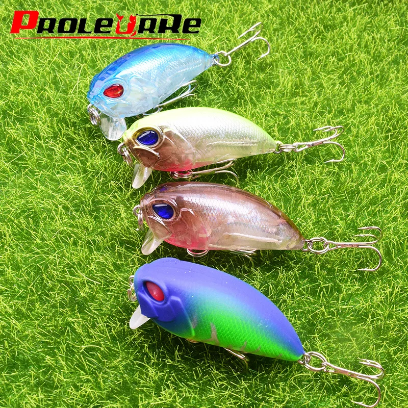 1Pcs 5cm 7g Wobblers Crankbait Fishing Lure Artificial Crank Hard Bait Pesca Tackle Topwater Fishing Japan Fish Minnow Lures