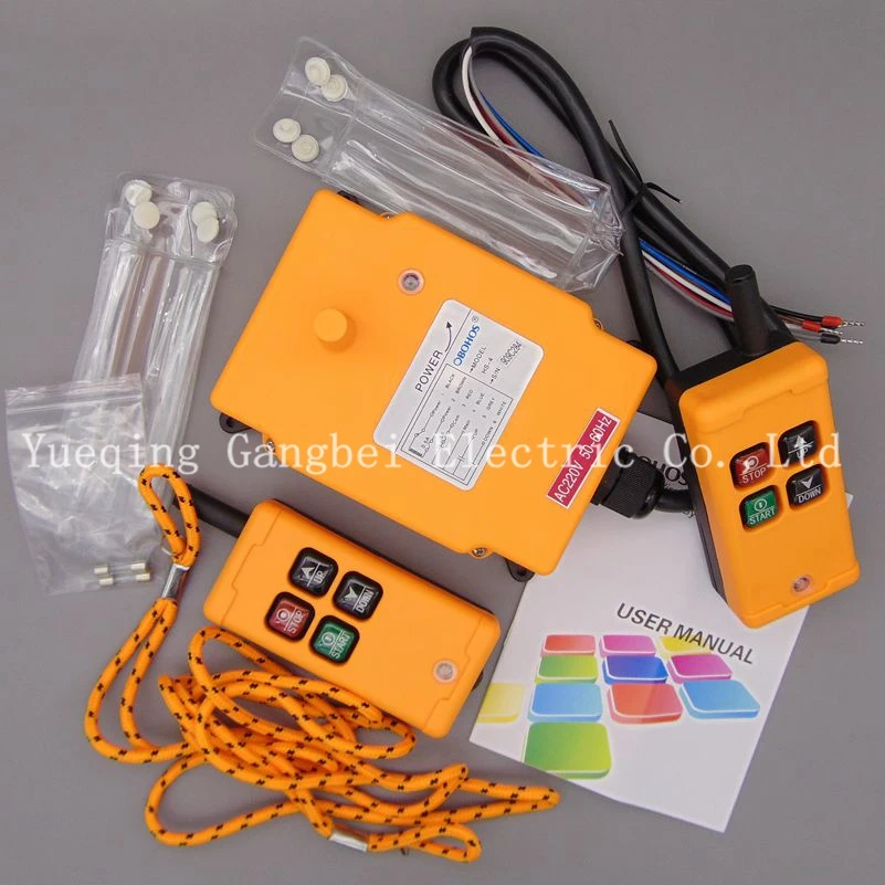 HS-4 (include 2 transmitter and 1 receiver)  crane remote control  Your order note need voltage:380VAC 220VAC 36VAC  24VDC