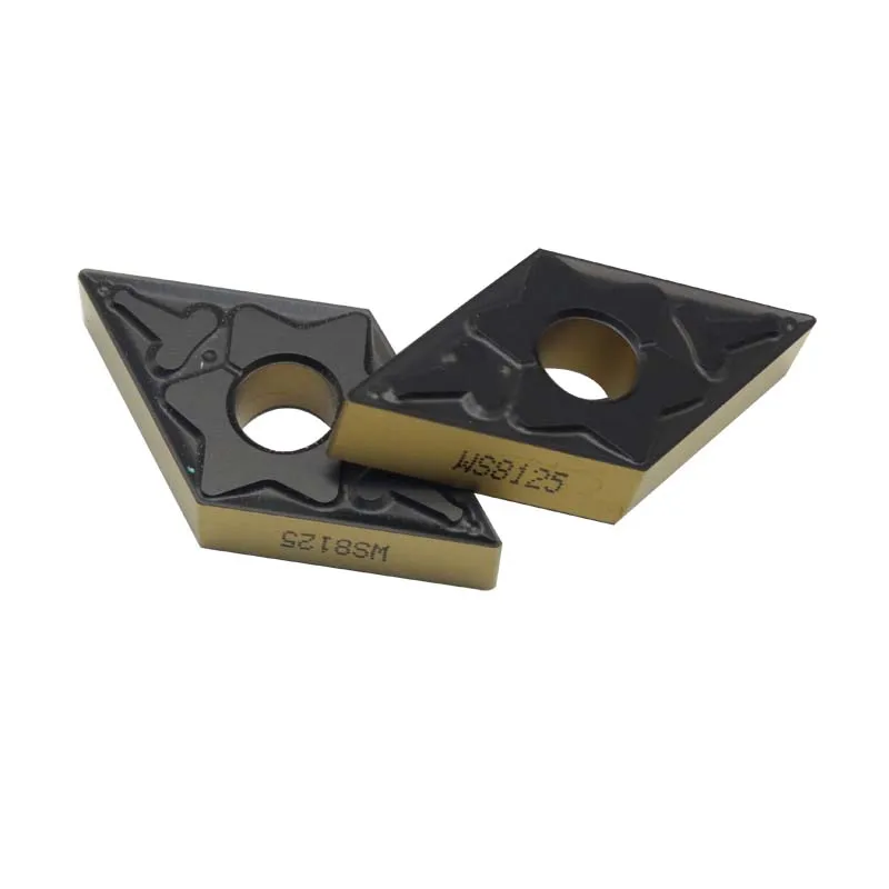 WS8125 DNMG150404 MT 10 قطعة CNC تحول والطحن شفرة الصخور الصلبة CNC مخرطة أداة الحجر شفرة كربيد للصلب