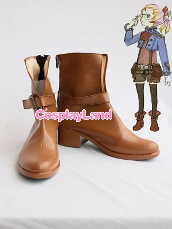 

Final Fantasy Crystal Chronicles Cosplay Boots Shoes Game Party Cosplay Boots Custom Made for Adult Women Shoes