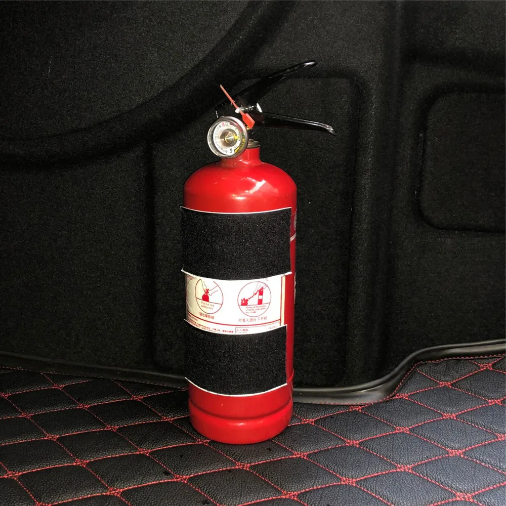 Car Trunk Fire Extinguisher Magic Belts for Alfa Romeo Giulia Stelvio MiTo Giulietta Tonale ALFA 4C Disco Volante Gloria