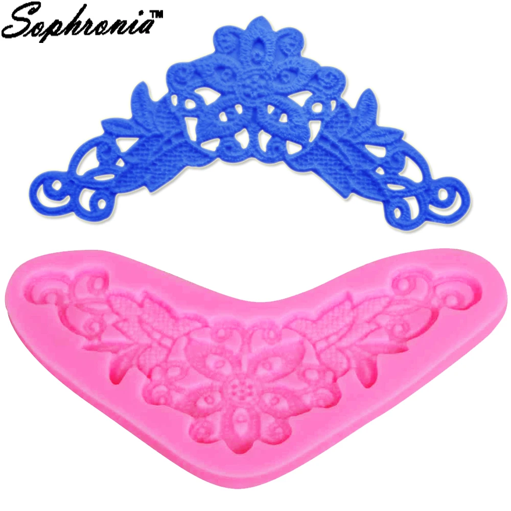 

Рельефная силиконовая 3D форма Sophronia F1223, рельефная форма для конфет, шоколада, мастики, формы для смолы 15,3*6*0,6 см