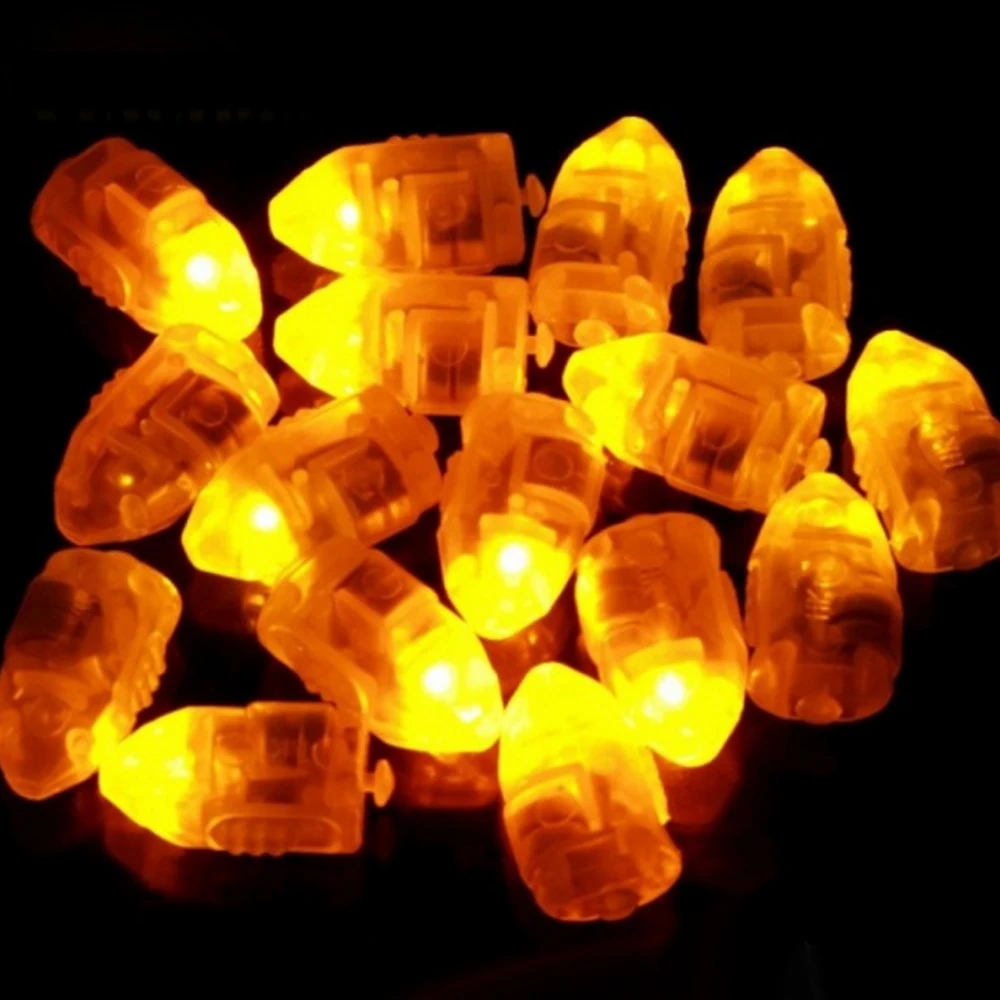 10 Pcs Mini Led Ballon Licht Hoge Helderheid Glow Flash Ballon Lantaarn Lamp Verjaardag Bruiloft Kerst Decoratie