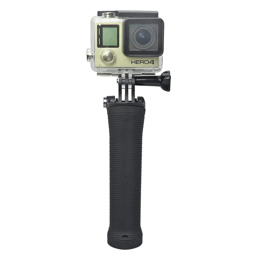 ยิงกันน้ำขาตั้งกล้อง 3Way Multi - function พับ Monopod สำหรับ Gopro Hero 5 3 + 4 เซสชัน SJ4000 Xiaomi Yi 4 พันอุปกรณ์เสริม