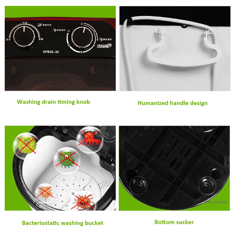 บ้าน mini dewatering machine Elution integrated single barrel เครื่องซักผ้ากึ่งอัตโนมัติขนาดเล็กเสื้อผ้าเครื่องซักผ้าสำหรับหอพัก