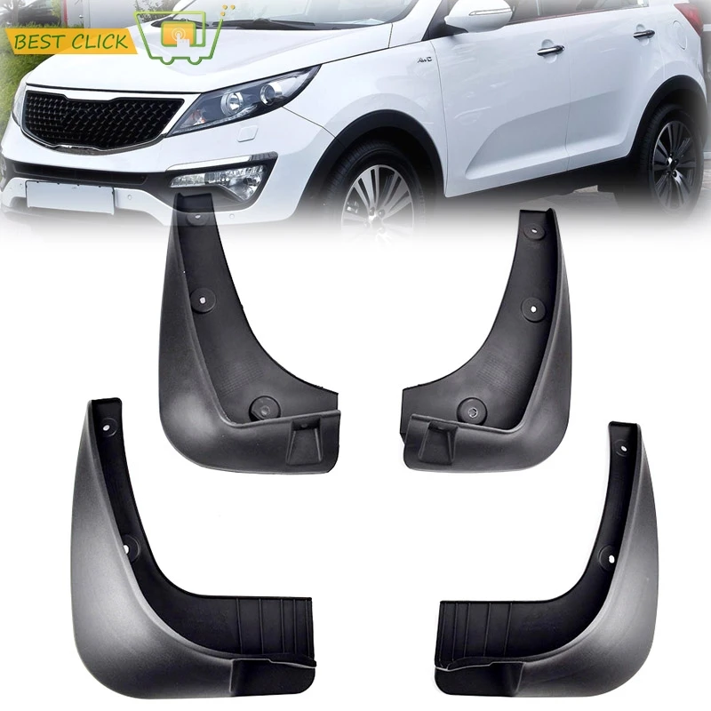 

OE Styled Car Mud Flaps For Kia Sportage 2011-2016 Mudflaps Splash Guards Mud Flap Mudguards 2012 2013 2014 2015 Accessories