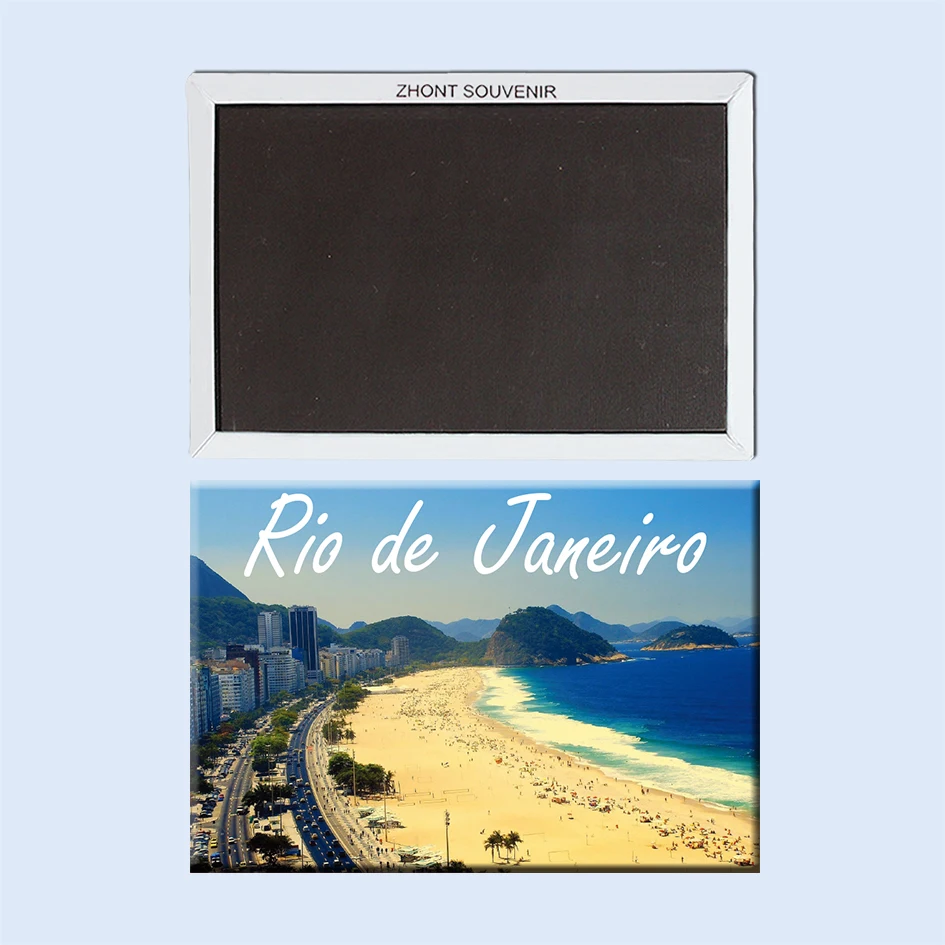 Rio de Janeiro Brasilien berühmte strand 22557 geschenke für freunde Landschaft Magnetische kühlschrank Reise souvenirs