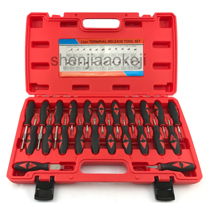 

23 pcs/set Automotive Wiring Harness Terminal Removal Tools /Car Terminal Release Tool/ terminal disassembling tool