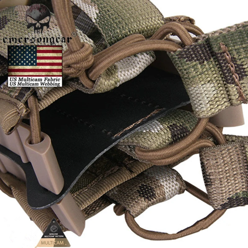 EMERSON Double Modular Rifle Magazine Pouch  Utility MOLLE  EM6035 Black MC ATFG AOR1 AOR2 KH FG MR Hunting Bags