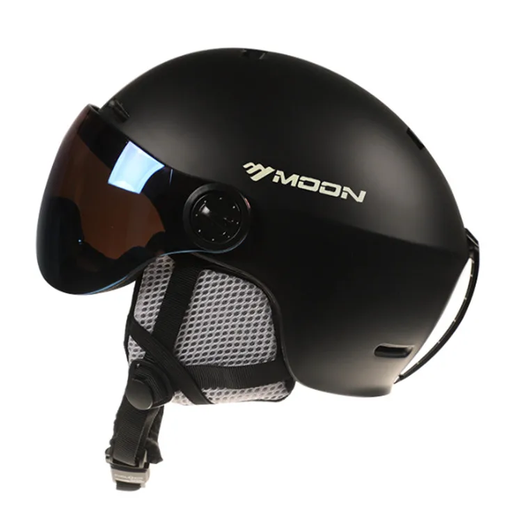 MOON-Skihelm mit Brille, Schneefirier, Formen, Sicherheitsausrüstung, Outdoor-Sport, Winter 5