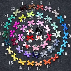 Choose the Color 20PCS Mix RAINBOW Bowknot Colored Enameled Bow Charm Pendant Connector 11mm x 16mm( No1-17)