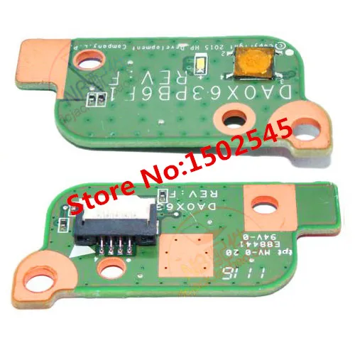 Miễn phí Vận Chuyển Máy Tính Xách Tay Nút Chuyển Đổi Power Board Cho HP ProBook 450 G3 455 G3 Chuyển Đổi Board Chuyển Đổi Ban Nút DA0X63PB6F0