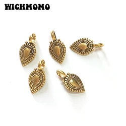 New 20pcs 18*10MM Retro Zinc Alloy Small leaves Charms DIY Necklace Jewelry Accessories