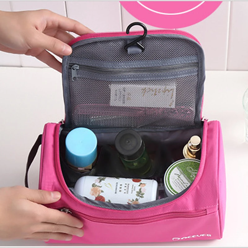 Necessaire Vanity Women Men Toilet Toiletry Kit Cosmetic Makeup Make Up Bag Case For Travel Organizer Pouch Female Large Neceser