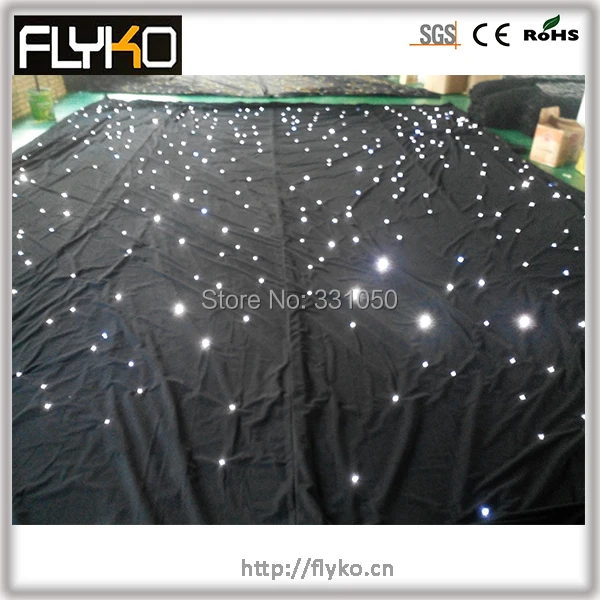 

LED star curtain 3m by 6m size can be customized