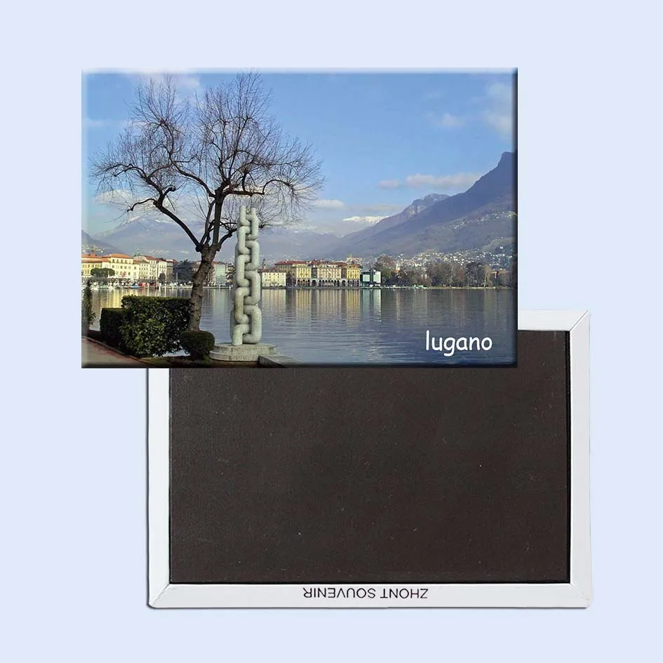 lugano_switzerland Travel Refrigerator Magnets 21141