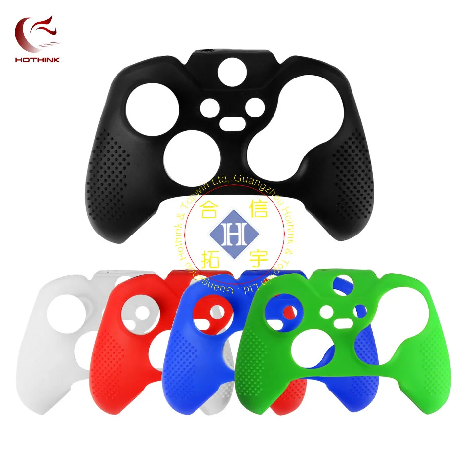 HOTHINK 5 colors Protective Silicone Case Cover For Microsoft XBOX ONE Elite Version Controller Gamepad