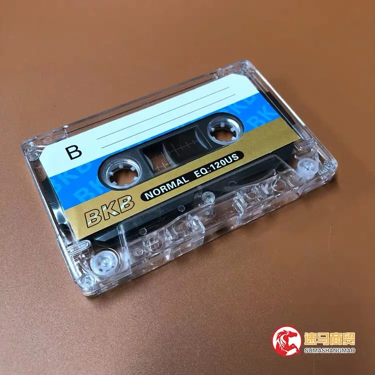 Wholesale 10 pcs BKB C-90 90 Minutes Normal Position Type 1 Recording Blank Cassette Tapes.