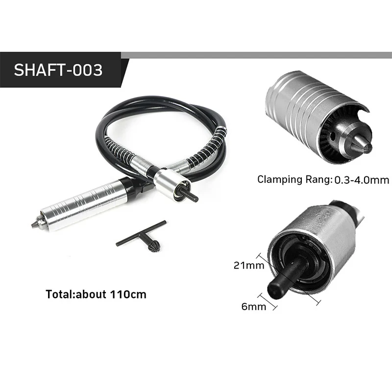 1PC Flexible Shaft For Dremel Rotary Tool Dremel Flexible Shaft Handle Soft Grinders Drill Chuck For Rotary Grinder Tool