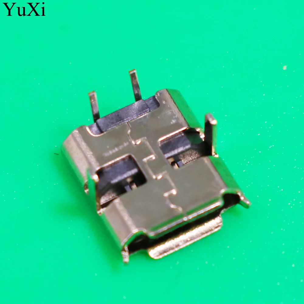 YuXi 2Pin USB 90 /180 degree DIP 2 Pin USB Connectors Plastic Shell Micro USB Connector Jack Tail Plug Mini Sockect Terminals