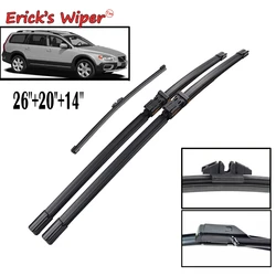 Erick's Wiper Front & Rear Wiper Blades Set For Volvo XC70 2008 - 2016 Windshield Windscreen Window Brushes 26