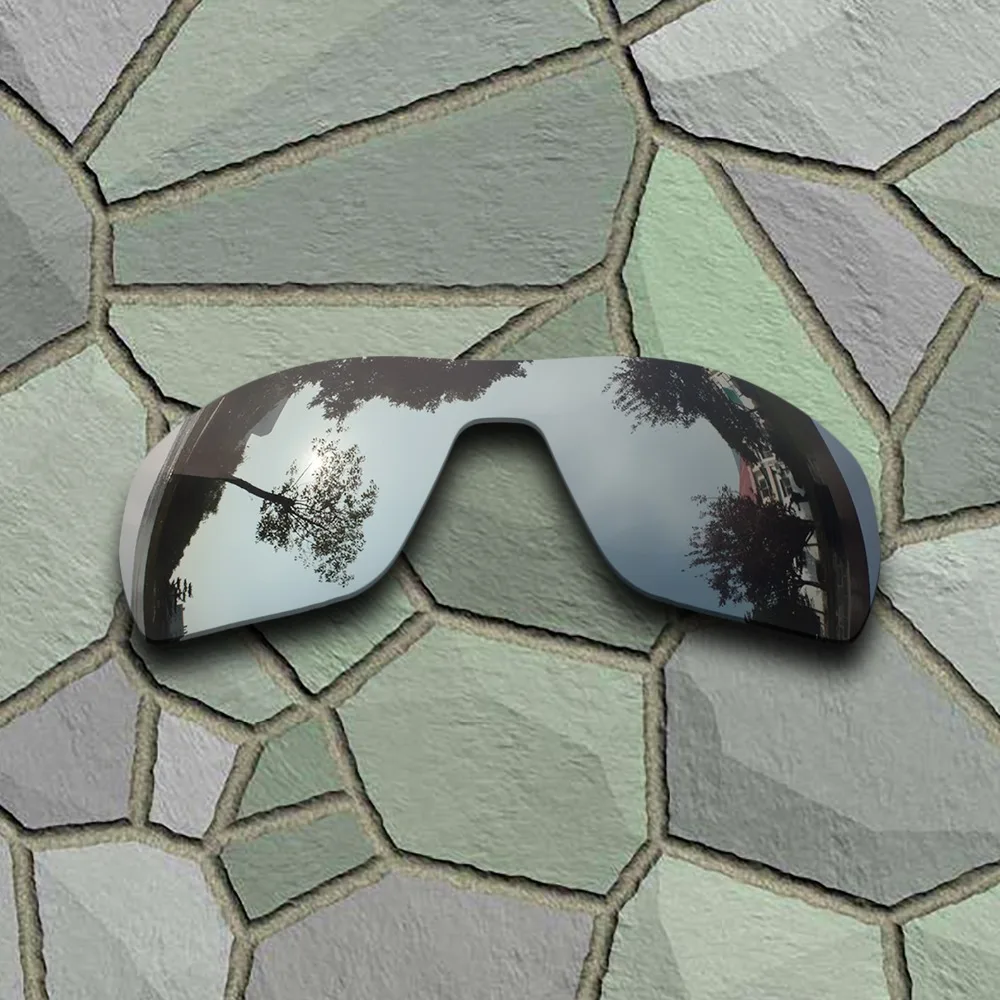 Chrome Anti-scratch Polarized Replacement Lenses for Oakley Offshoot