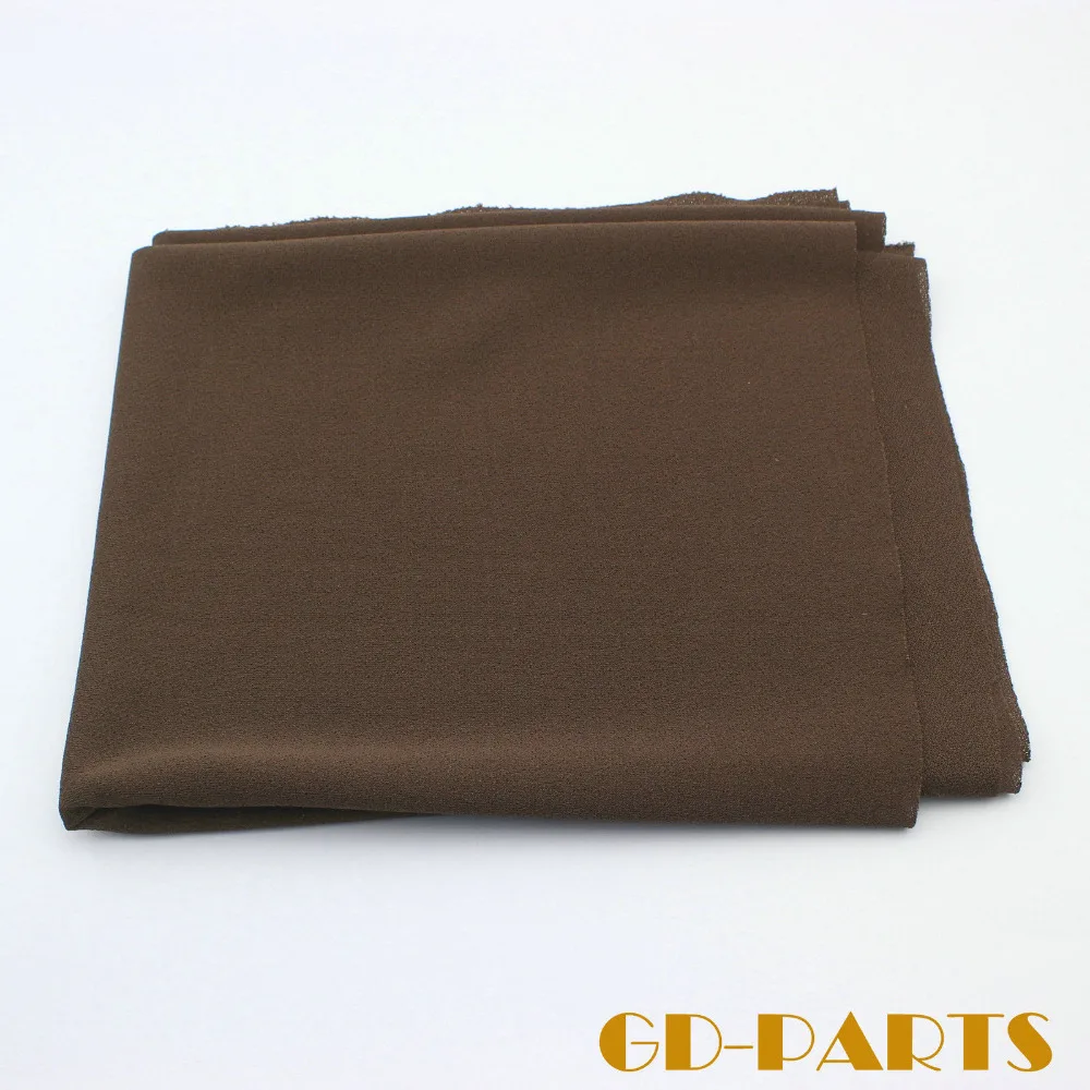 0.5x1.8 m/Lot สีน้ำตาล Acoustic Grill ผ้าป้องกันฝุ่นผ้าสำหรับเครื่องขยายเสียงกีตาร์ลำโพงตู้ด้านหน้า