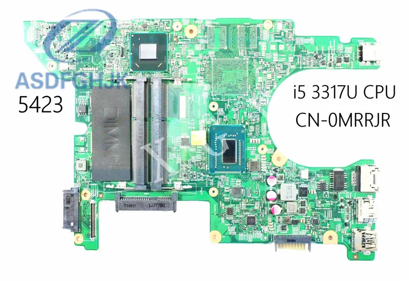 

CN-0MRRJR MRRJR 0MRRJR Laptop Motherboard FOR Dell For Inspiron 14z 5423 SR0N8 i5-3317U DDR3 11289-1 100% Test Ok