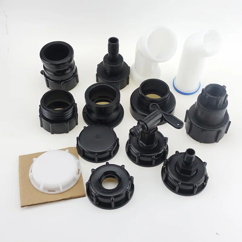 Adaptador do tanque ibc de 2 polegadas, tampa de torneira com buraco