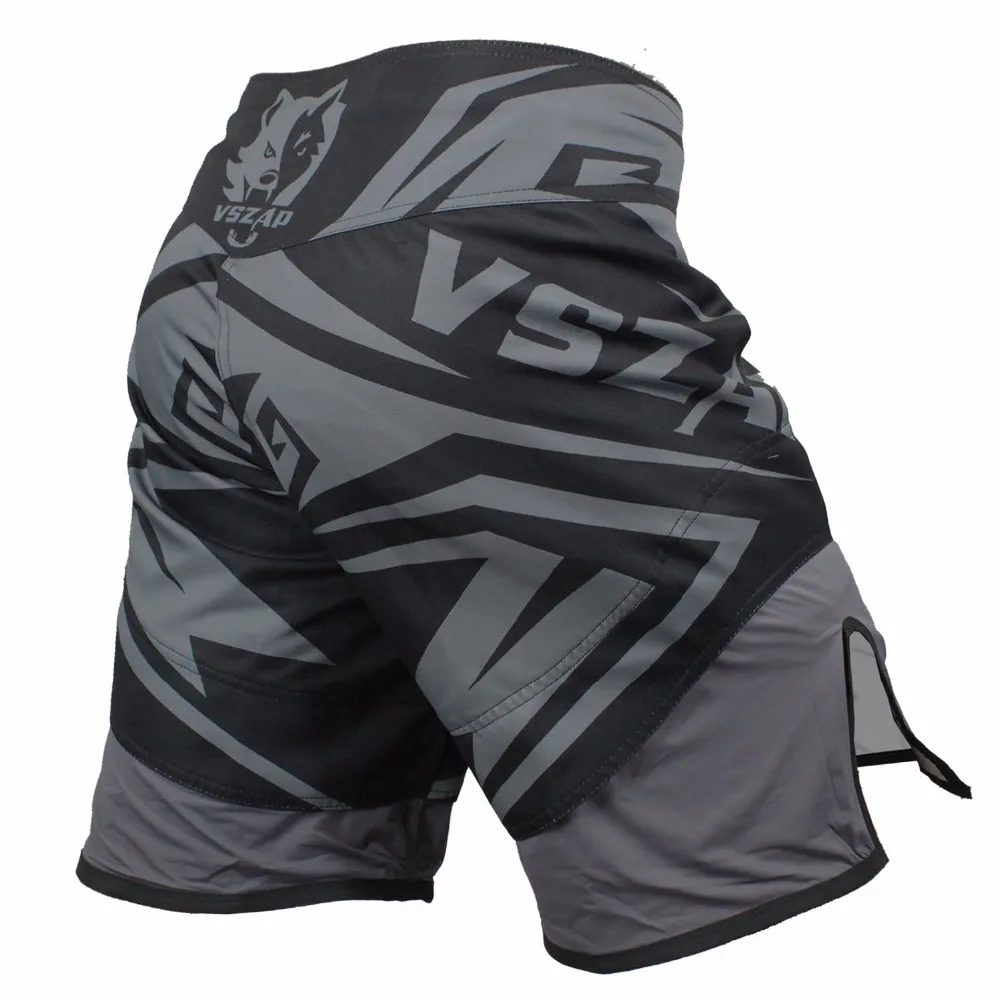 VSZAP Boxing Shorts for Men, MMA Shorts, Sport Shorts, Grappling, Sanda, Kickboxing Pants, MMA, Muay Thai