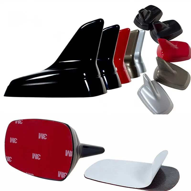 For Audi A3 A4 A5 A6 A4L A6L Q3 Q5 Shark Antenna Fake Decoration Shark Fin Antenna Car Aerial Dummy Antena Accessories For Audi