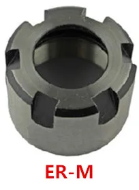 2 cái ER8 kẹp nut ER8A/ER8M Trục Chính Hạt cho ER KẸP LÒ XO, CNC collet chuck Nuts