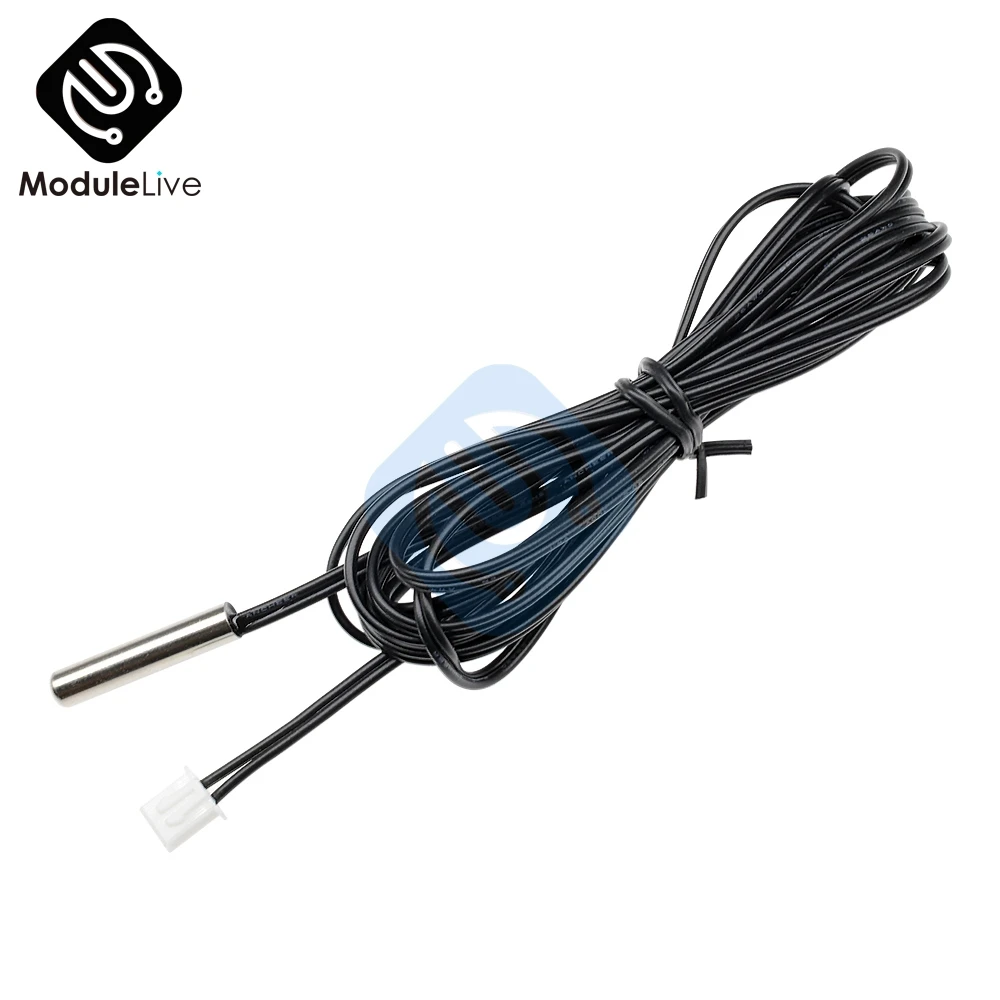 FOR W1209 W1401 NTC Thermistor Accuracy Temperature Sensor 10K 1% 3950 Waterproof Probe 1m 100CM New