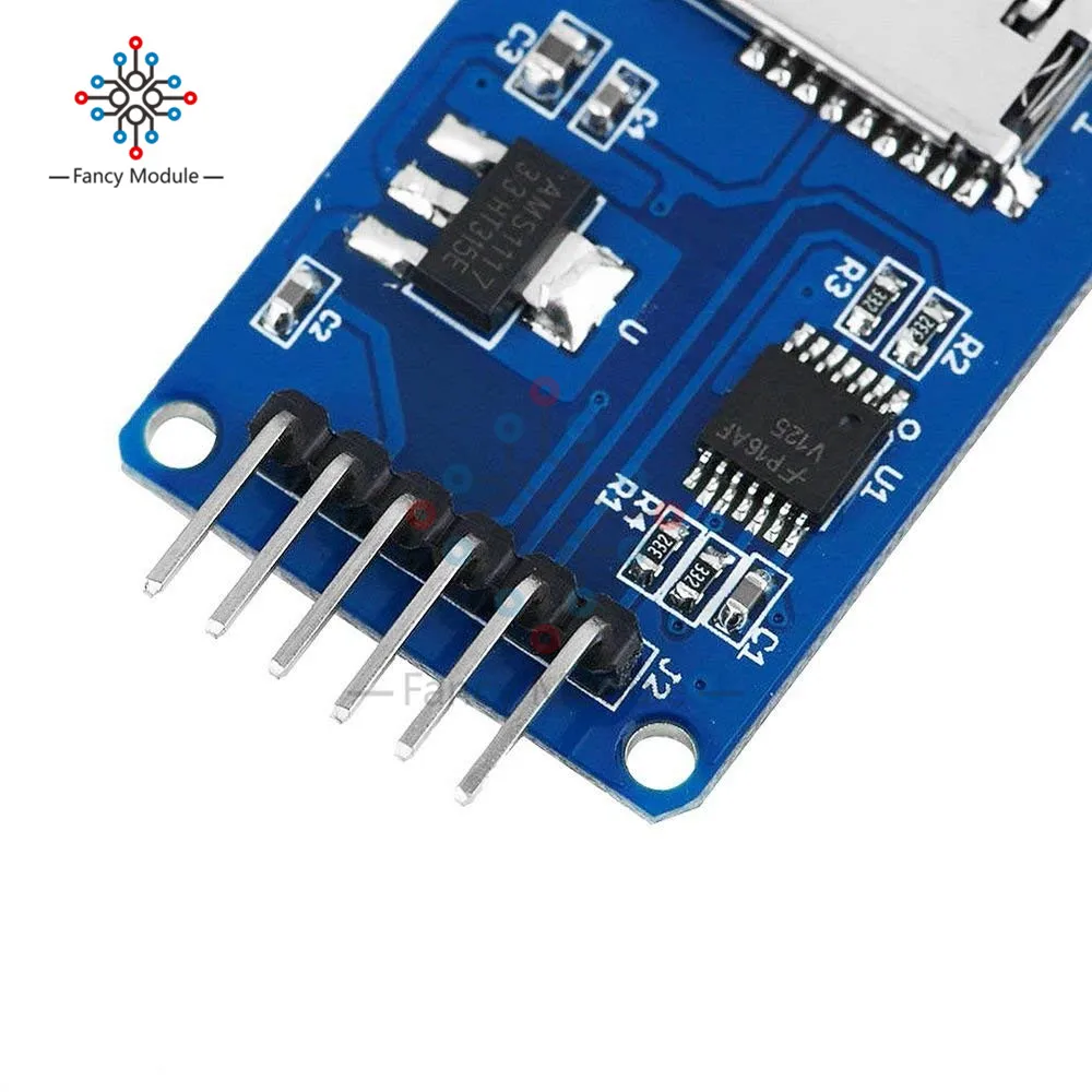 Micro SD TF Card Memory Shield Module SPI Interface for Ardiuno Micro SD Storage Expansion Board Support Micro SD & SDHC