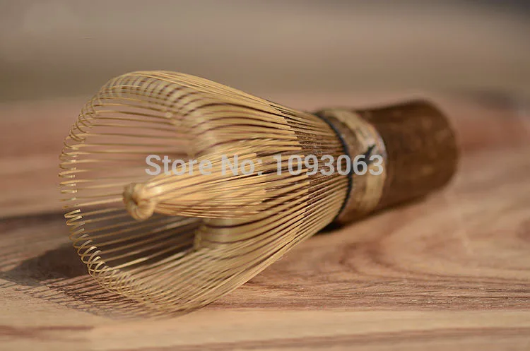 

Japanese Bamboo Brush Purple Utensils Matcha Green Tea Milk Blistering Bubbles Tool Handmade