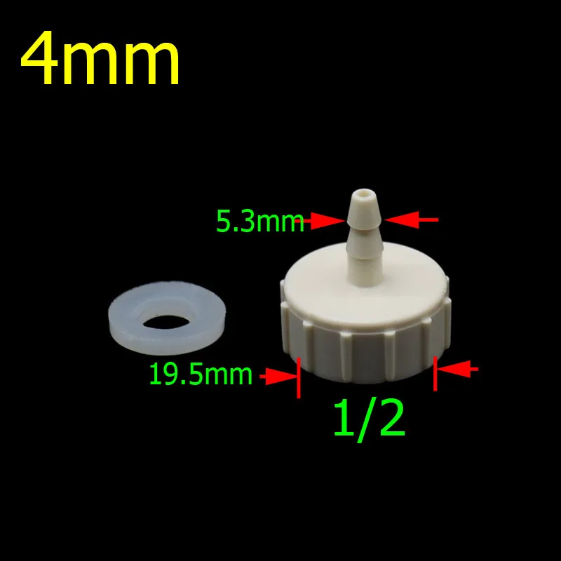 1/2 3/4 Cal żeńskie do 4/6/8/10/12/14/16/20/25mm złącze kolczaste rura Pvc łącznik Adapter systemu irygacji