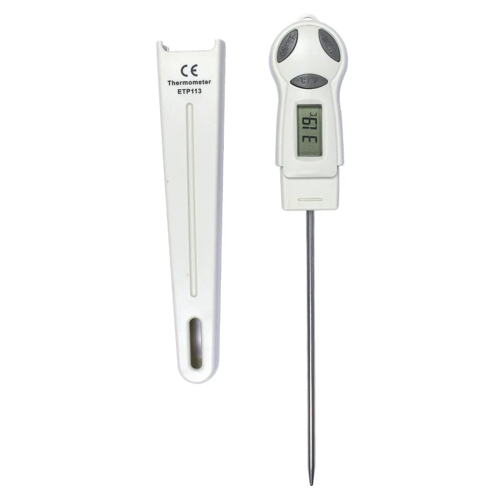 

all-sun ETP113 Digital Thermometer Portable Temperature Meter High Precision Electronic Thermometer With Stainless Probe