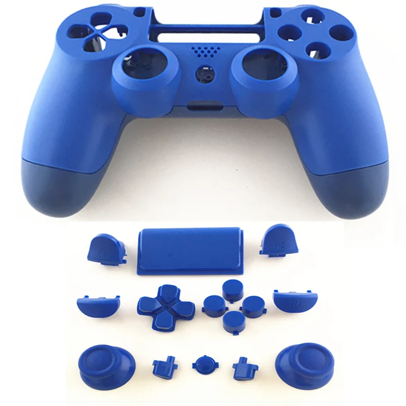 New PS4 Pro 4.0 JDS040 Housing Shell Case Cover Replacement Mod Kit ABXY R1 L1 R2 L2 Buttons for PS4 Pro Wireless Controller