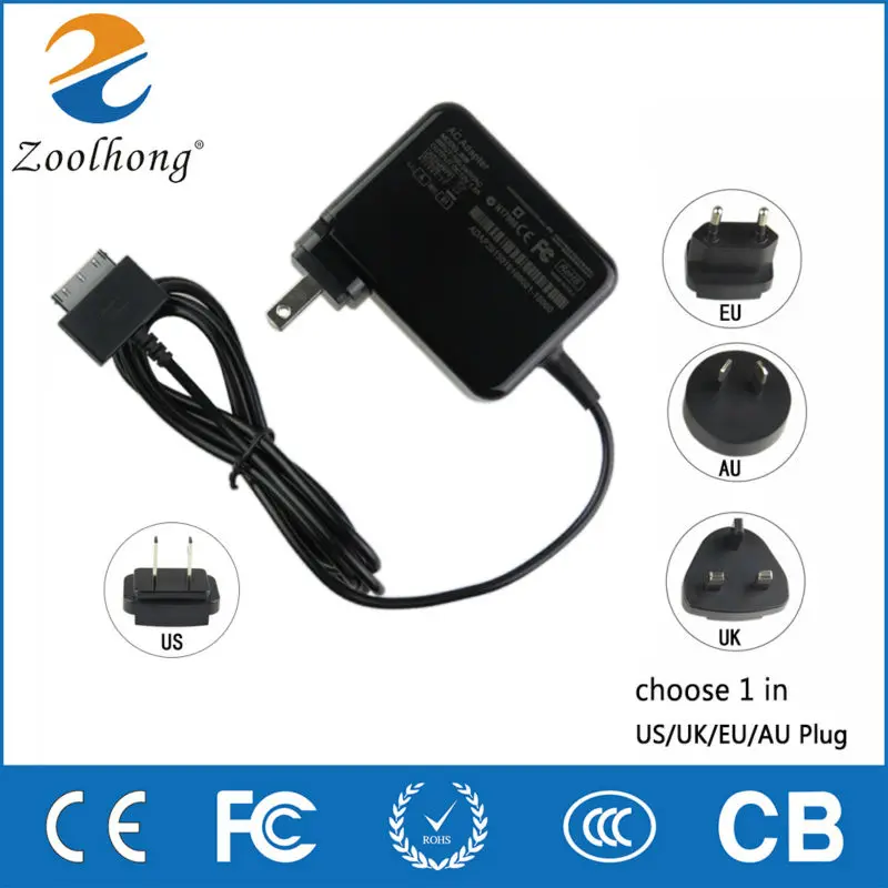 

Zoolhong High Quality 12V 1.5A 18W Portable Tablet Charger Power Adapter For Acer Iconia W510 Factory Direct