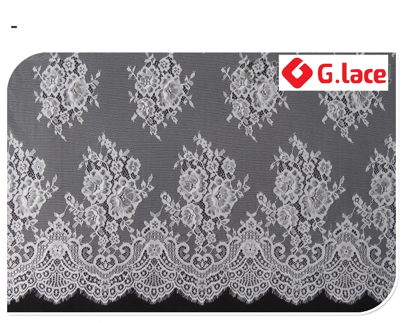 Кружевная ткань ice 3 м/лот, 2 цвета, кружевные ресницы, плотная качественная модная ткань, аксессуары для свадебных платьев, украшение одежды XT021