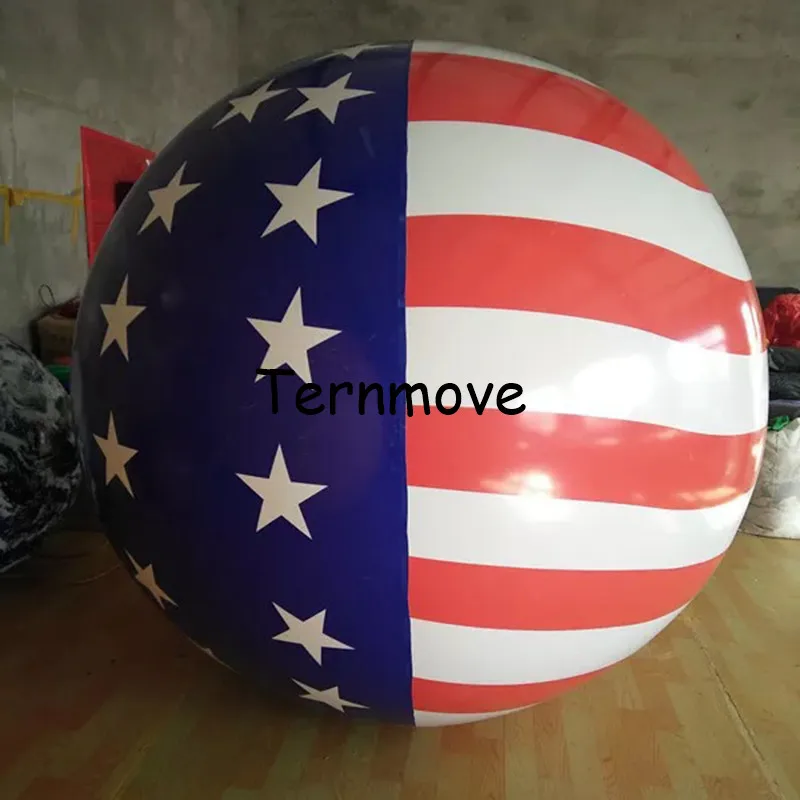 

pvc New Zealand helium Balloon with Japan south korea National Flag Printing for Events Advertising inflatable air balloon