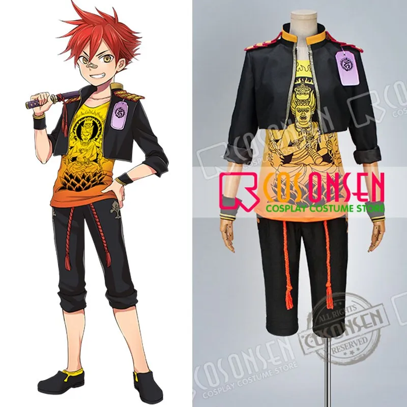 

COSPLAYONSEN Touken Ranbu Aizen Kunitoshi Cosplay Costume Custom Made All Sizes