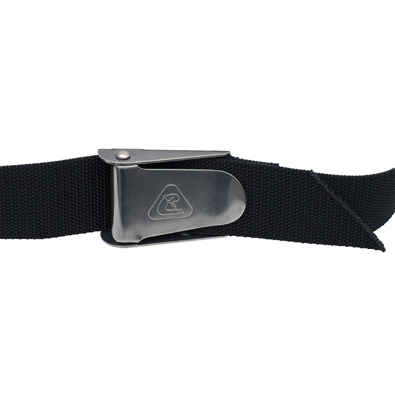 Cressi Nylon Diving Weight Belt with Stainless Steel Buckle Scuba Equipment Black
