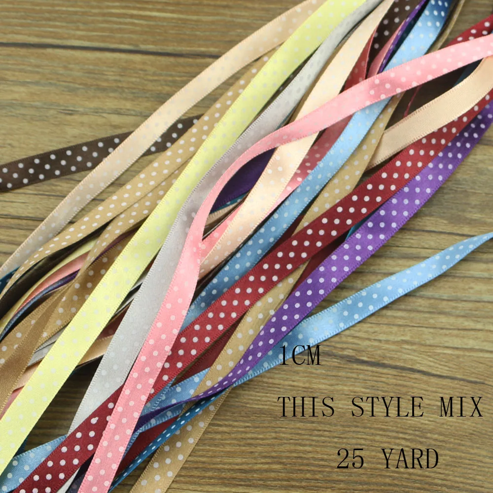 Mix Random delivery 50 yards 2cm-4cm   beautiful silk Organza Wedding Decoration ribbon crafts gift packaging belt