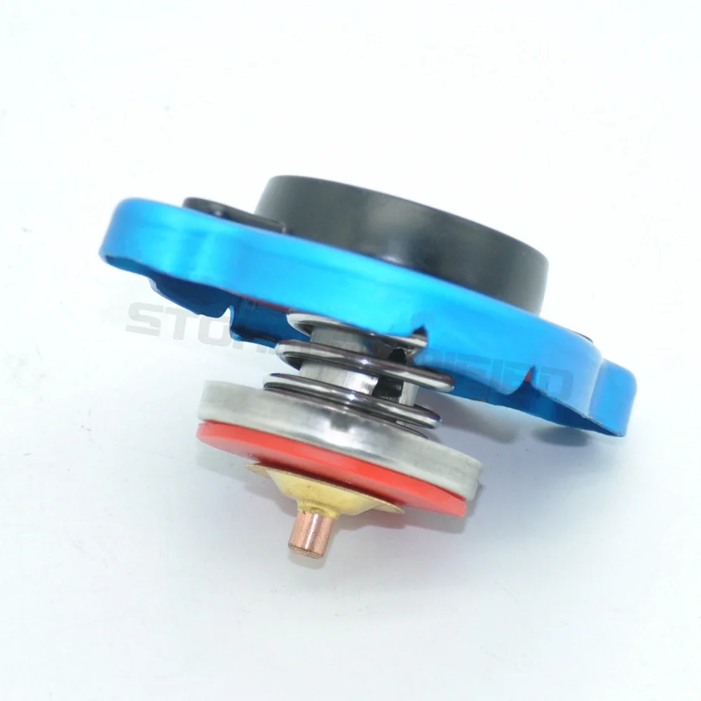 Sutong Universele Truck Water Tank Thermostatische Radiator Cap Cover Met Temperatuurmeter Meter Accessoires 0.9 Bar