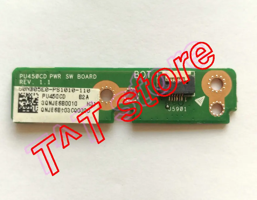 NEW PU450 PU450CD PU450CA Laptop Power Botton switch board PWR SW BOARD test good free shipping