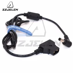 D-Tap Male to Right Angle DC5.5/2.5mm Cable for DSLR Rig Power V-Mount Anton 1m