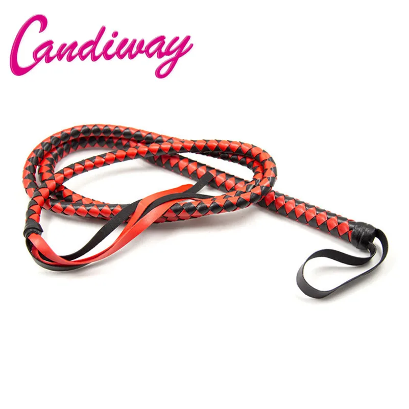 2M bullwhip fetish Long Whip Sexy snakewhip SM Tools Whip Role-play Whip BDSM Adult Game Flirt Toys Sex Toy Products view 3